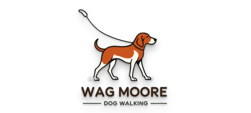 Wag Moore Dog Walking Logo